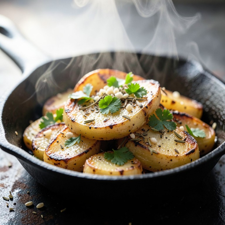 Pommes de Terre Sarladaises aux Saveurs Provençales