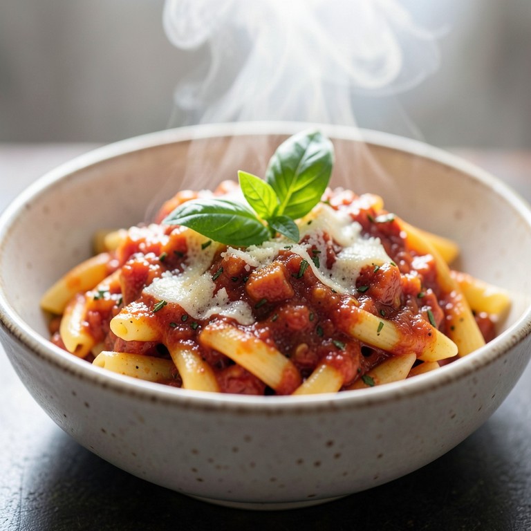 One-Pot-Spirelli mit Tomaten-Basilikum-Sauce