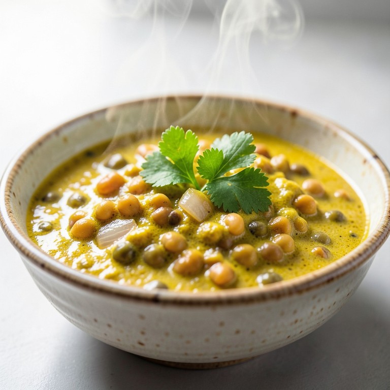 Curry rápido de lentejas y coco