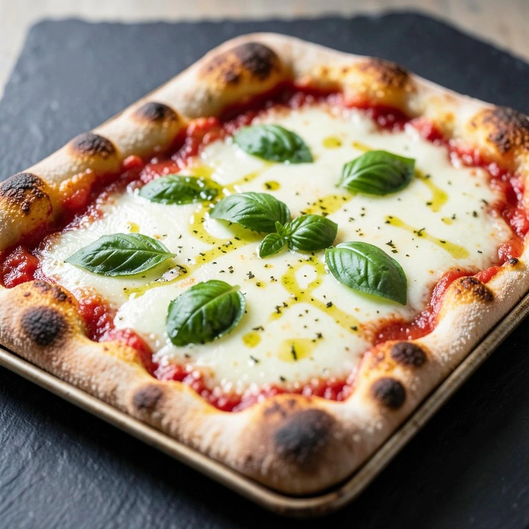 Klassische Blechpizza Margherita