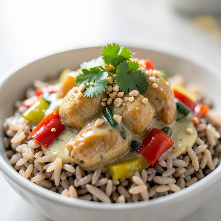 Thaise Curry met Kip en Pinda's