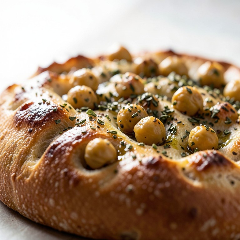 Chickpea and Za'atar Focaccia Bites