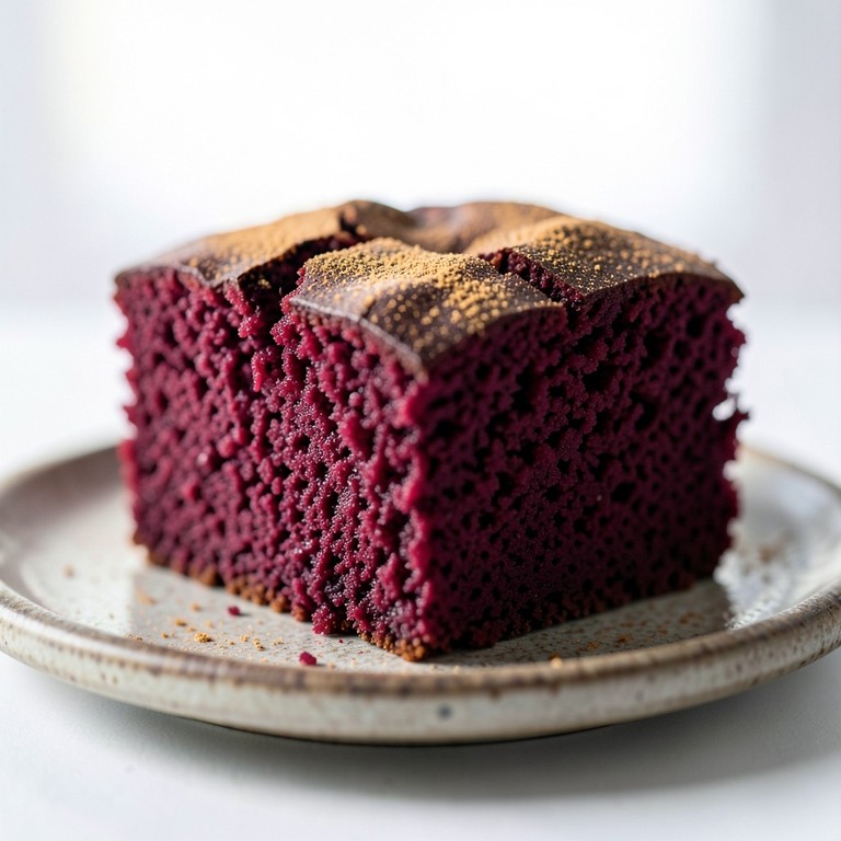 Torta saludable de remolacha en freidora de aire