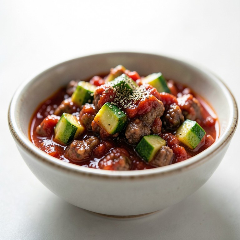 Bœuf Haché à la Bolognaise de Courgette