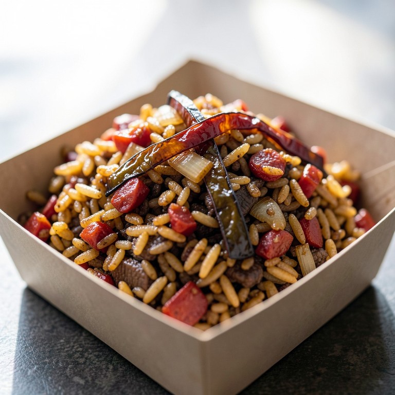 Riz Sautés Espagnols en Street-Box
