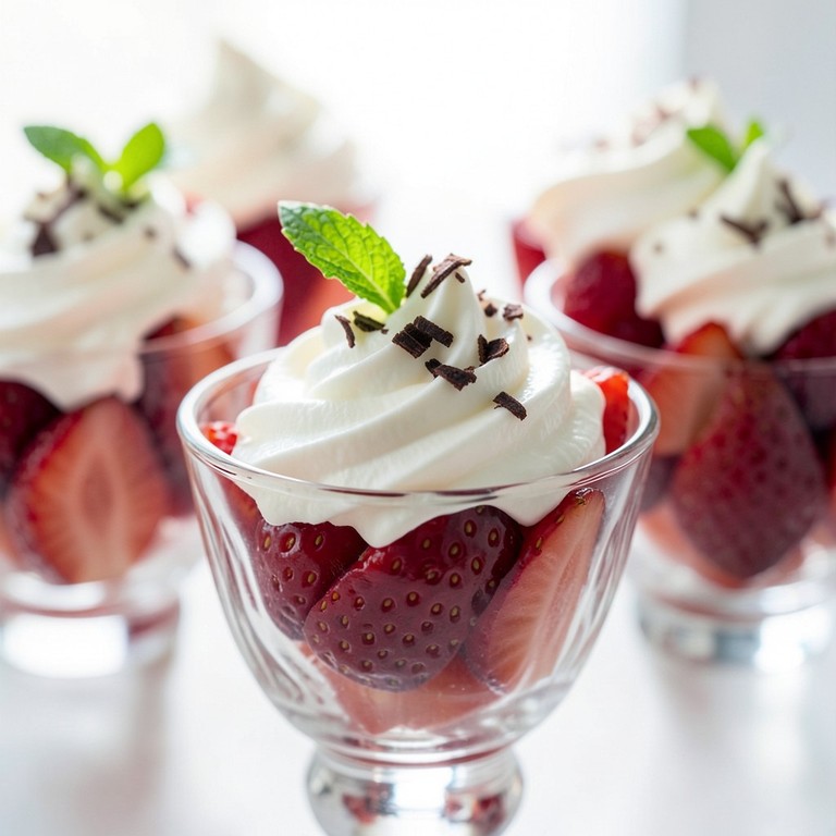 Frutillas con Crema Chantilly Clásica