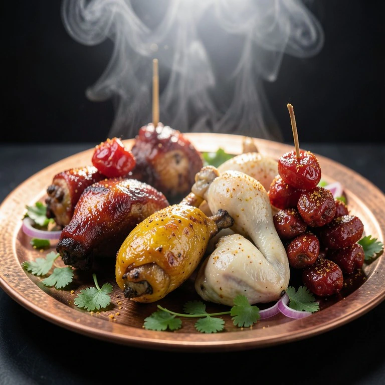 Indian Fusion Chicken Sampler