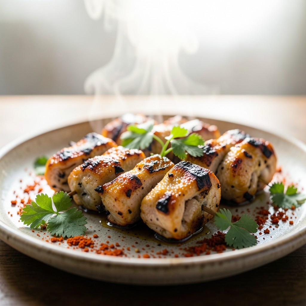 Kebab di Pollo al Curry