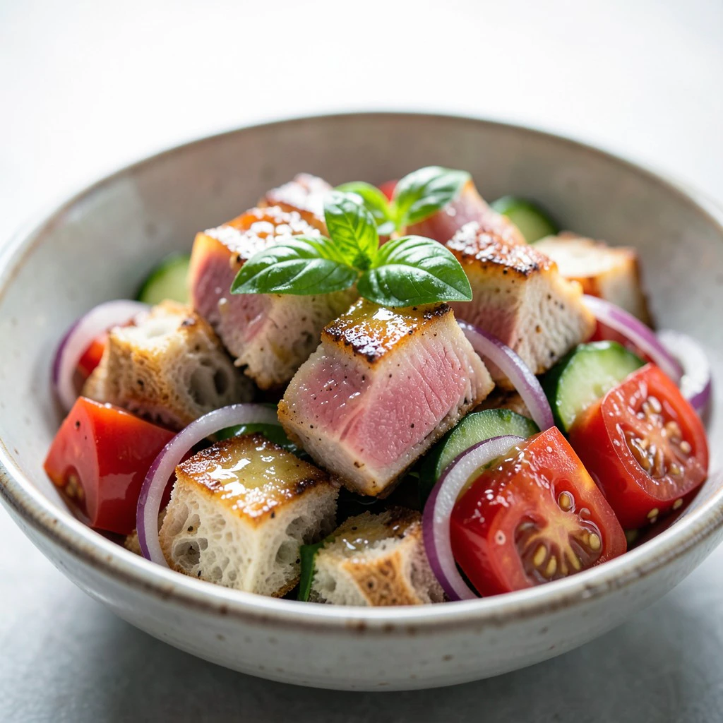 Panzanella Rivisitata con Tonno Fresco