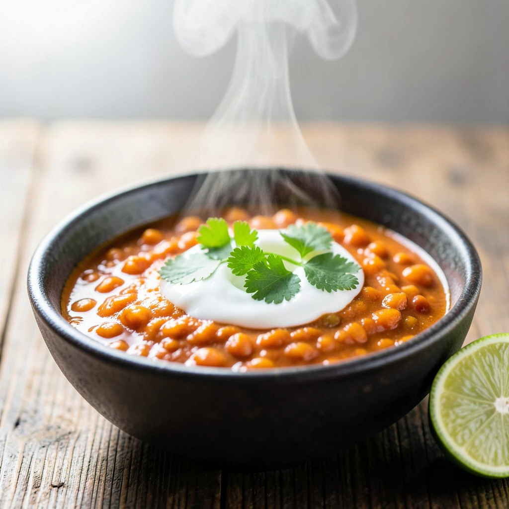 Dahl de Lentilles Corail Onctueux au Cookeo