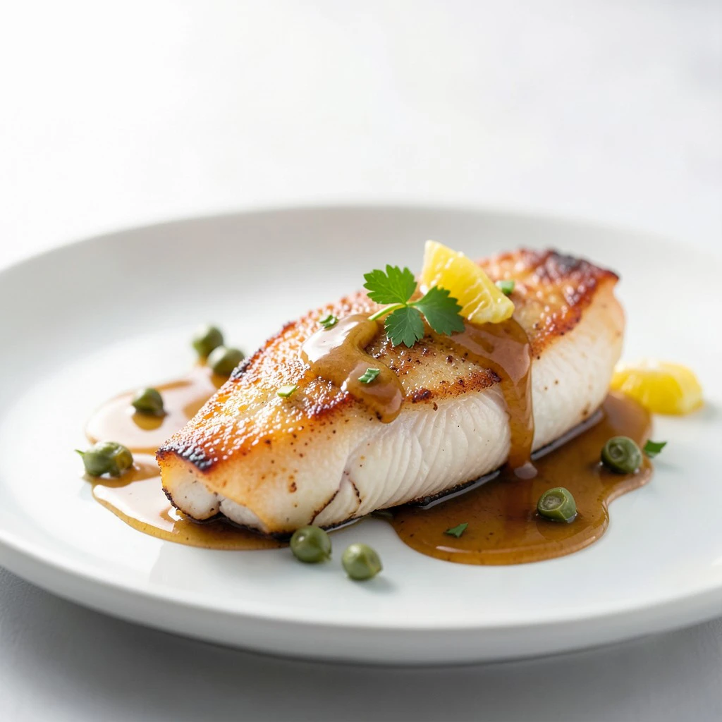 Aile de Raie au Beurre Noisette, Citron et Câpres