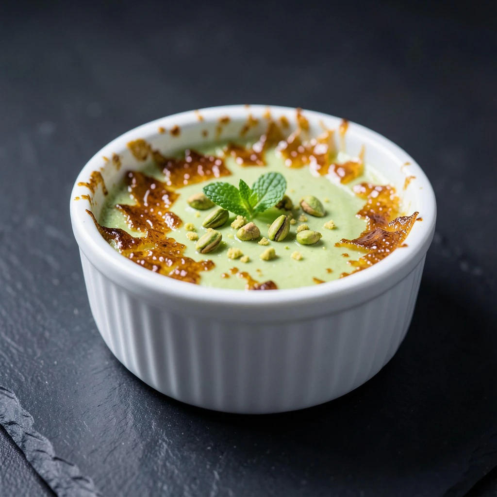 Klassische Pistazien-Crème Brûlée - TEST