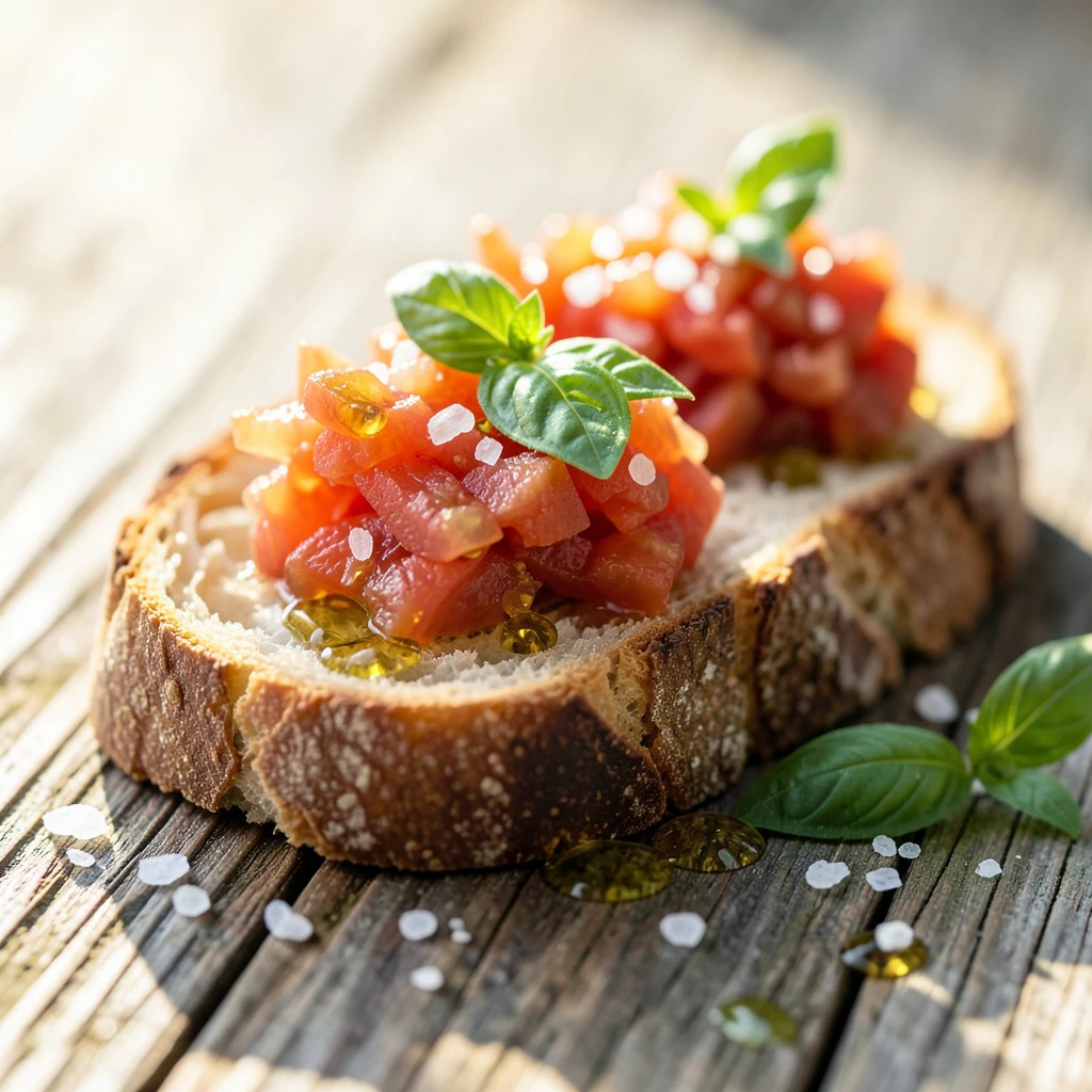 Pane e Pomodoro - Klassisches italienisches Frühstück