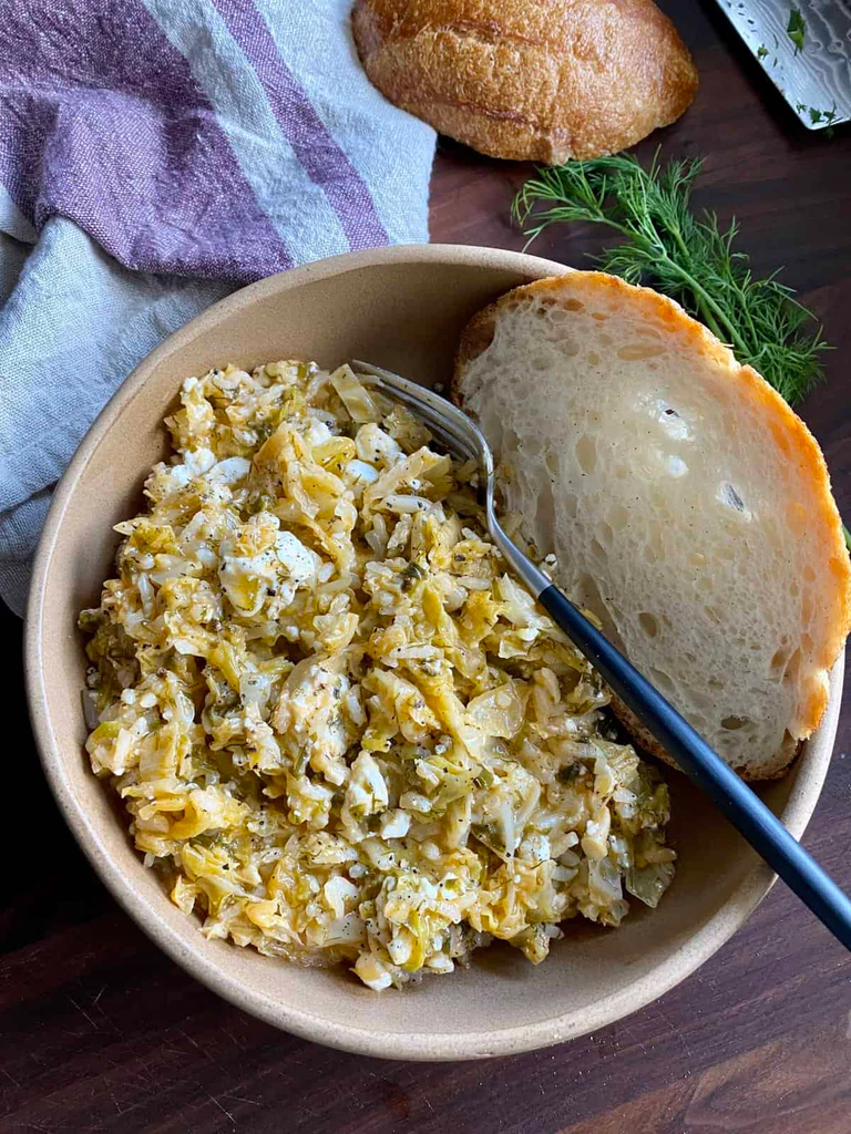 Greek Cabbage Rice