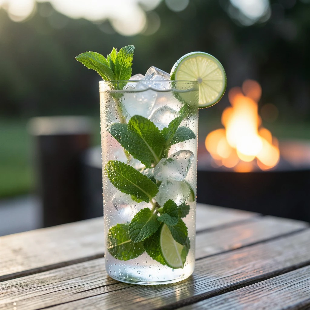 Sommerlig Protein-Mojito