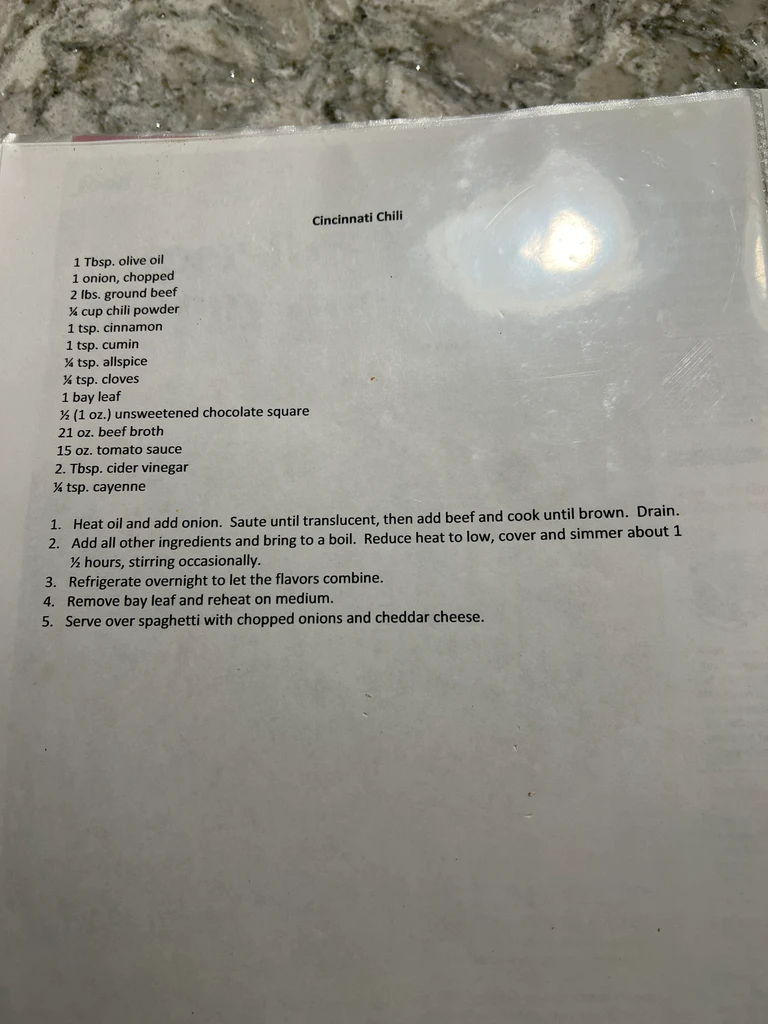 Cincinnati Chili