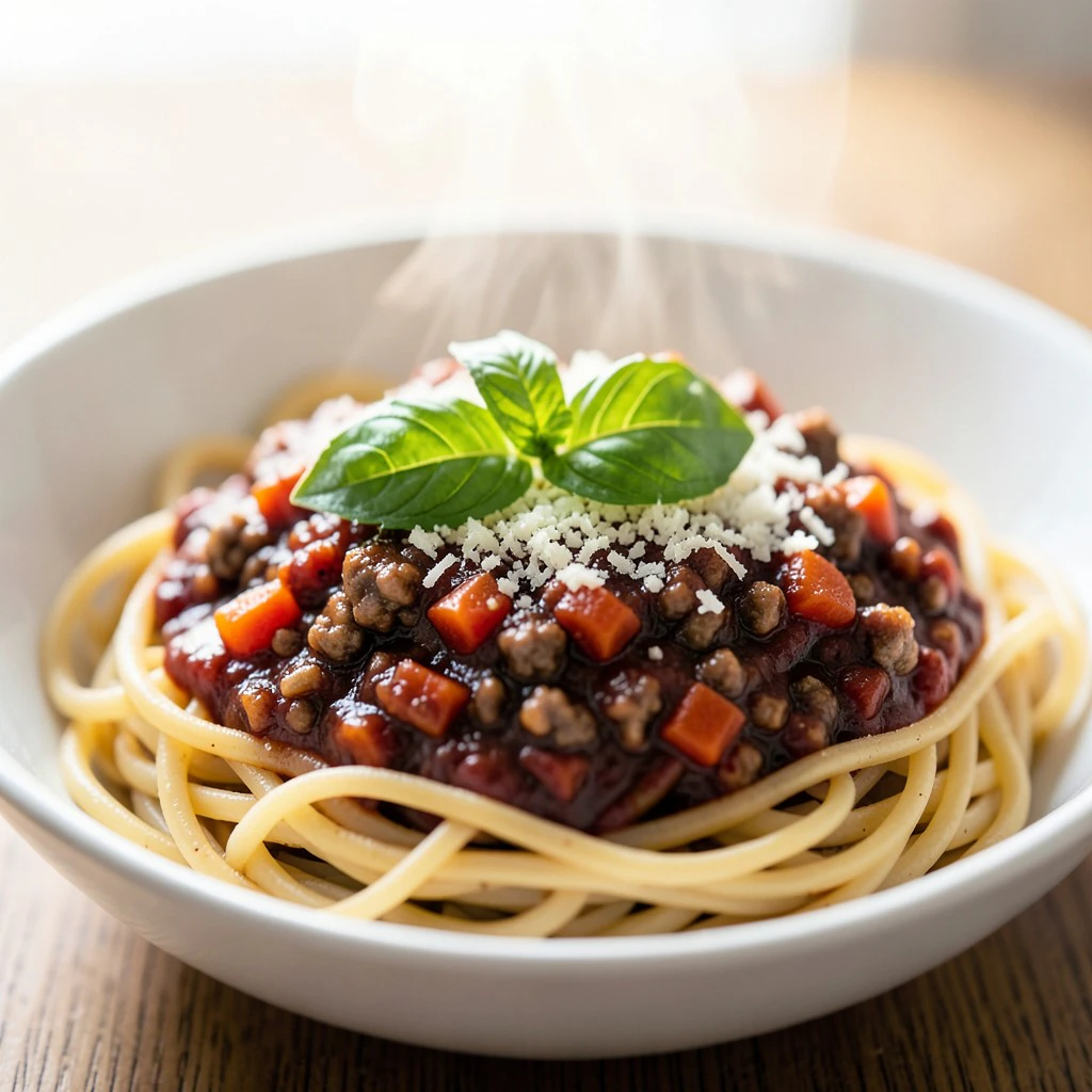 Pâtes Bolognaise Classiques au Cookeo