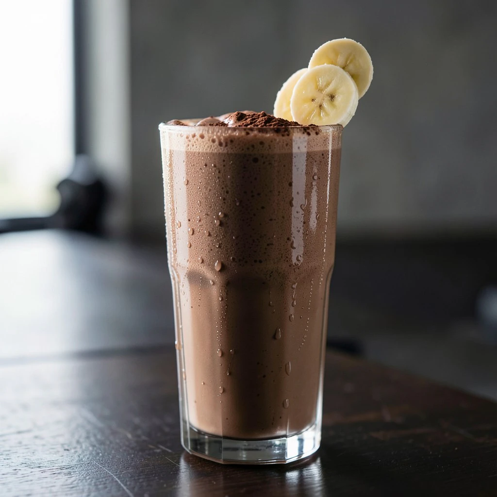 Klassieke Chocolade-Banaan Proteïneshake