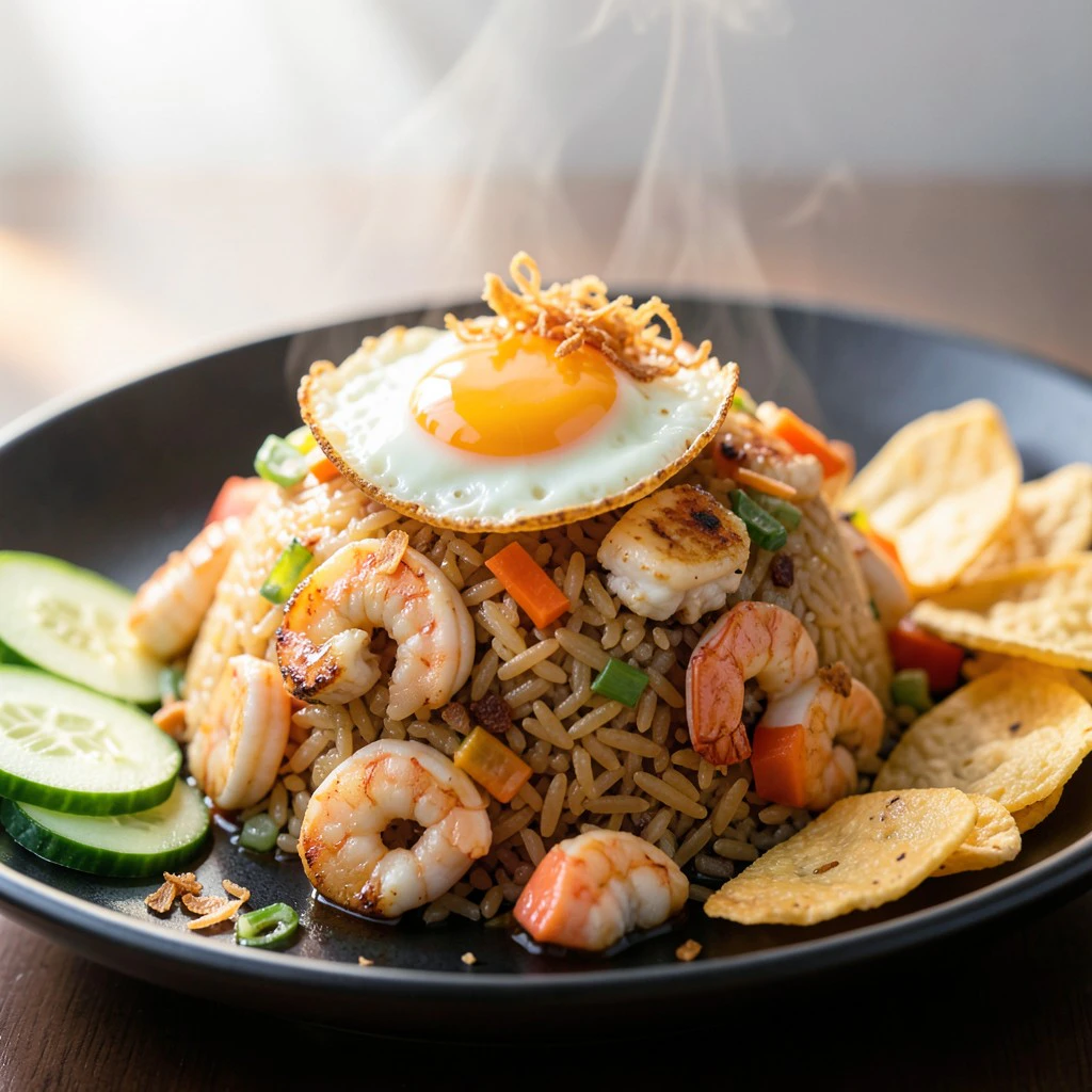 Klassieke Nasi Goreng met Spiegelei