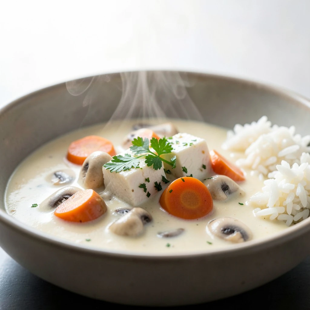 Blanquette de Veau Traditionnelle au Cookeo (Sans Alcool)