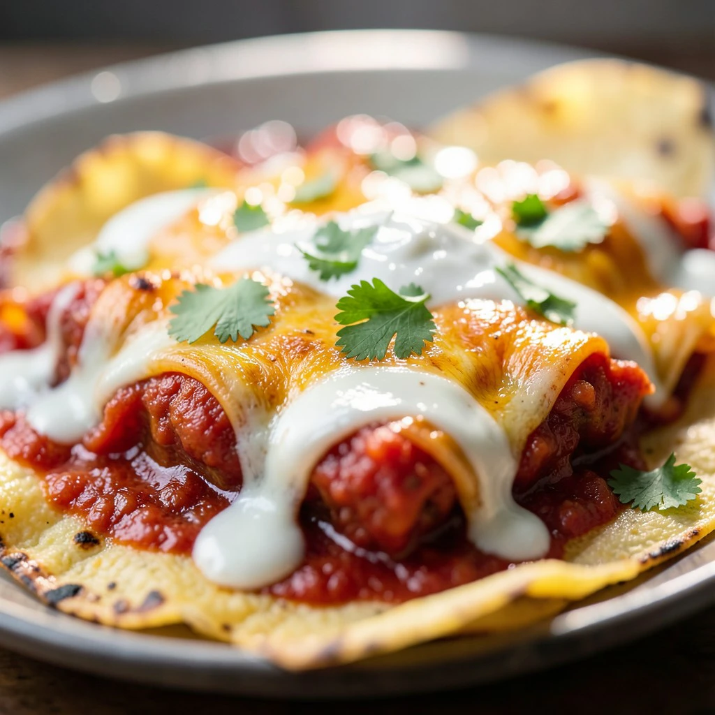 Klassieke Enchiladas met Kip