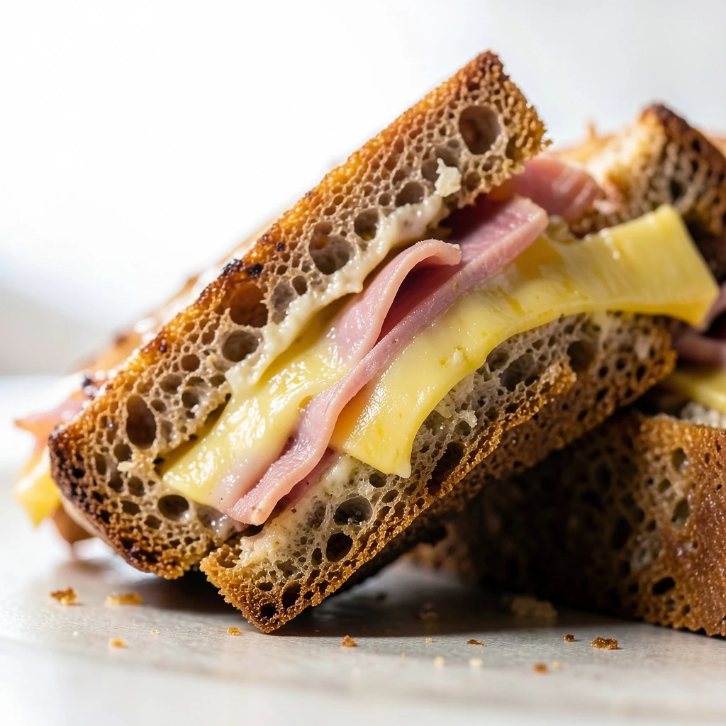 Klassieke Tosti Ham-Kaas met Goudbruine Korst