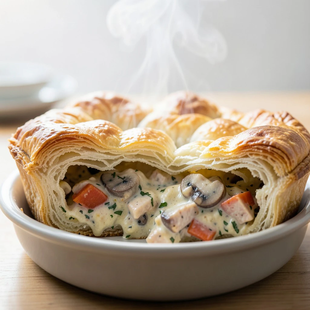 Pub Grub Chicken and Ale Pie
