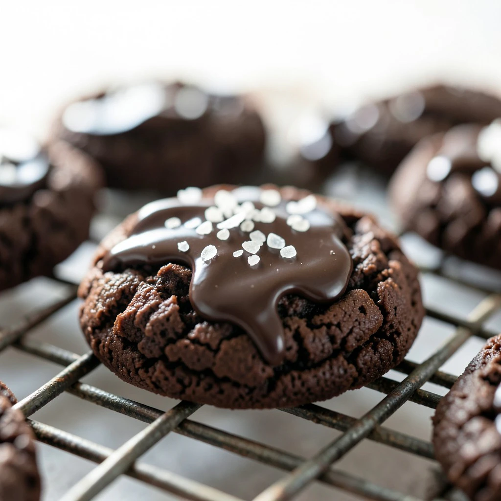 Cookies Double Chocolat à la Fleur de Sel