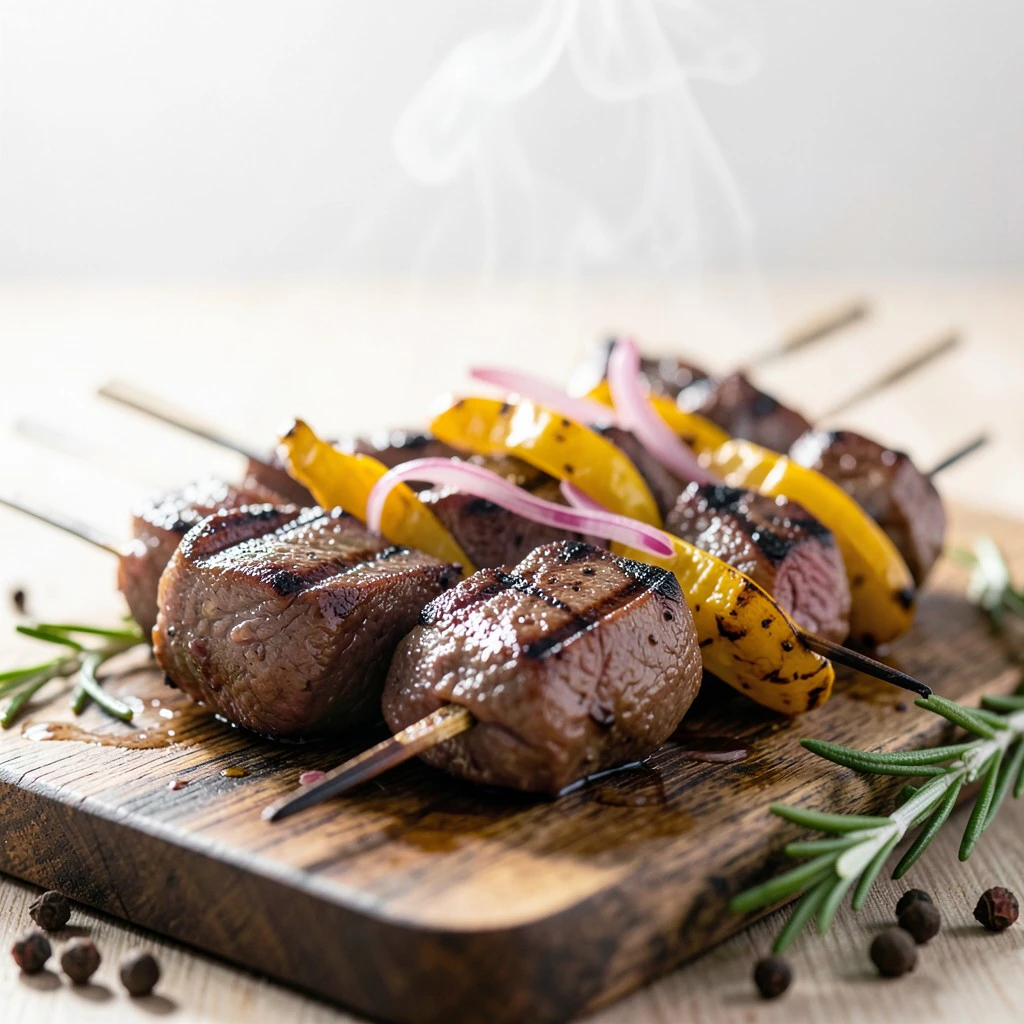 Spiedini Gourmet di Filetto di Manzo al Rosmarino