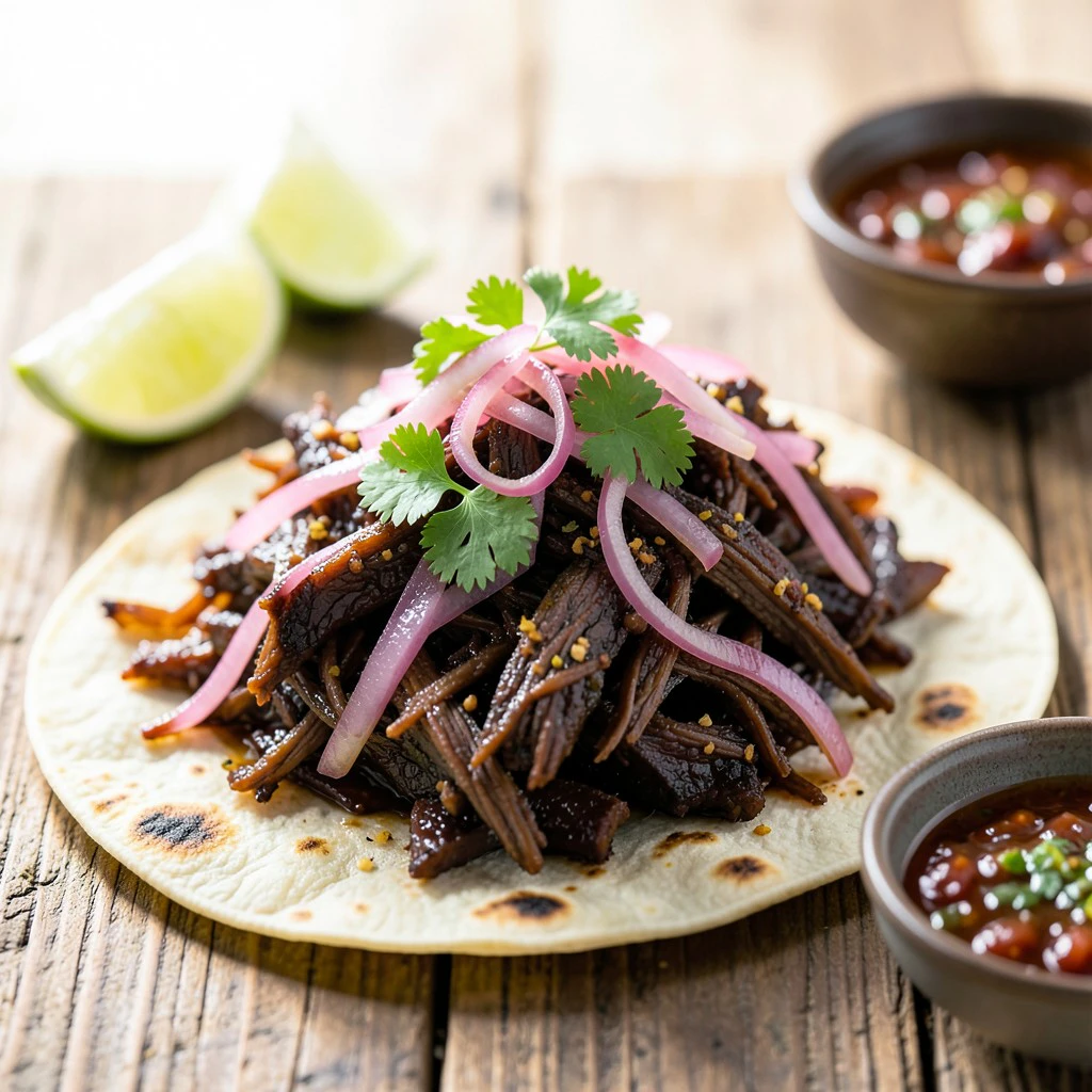 Slow-Cooker Barbacoa Wraps