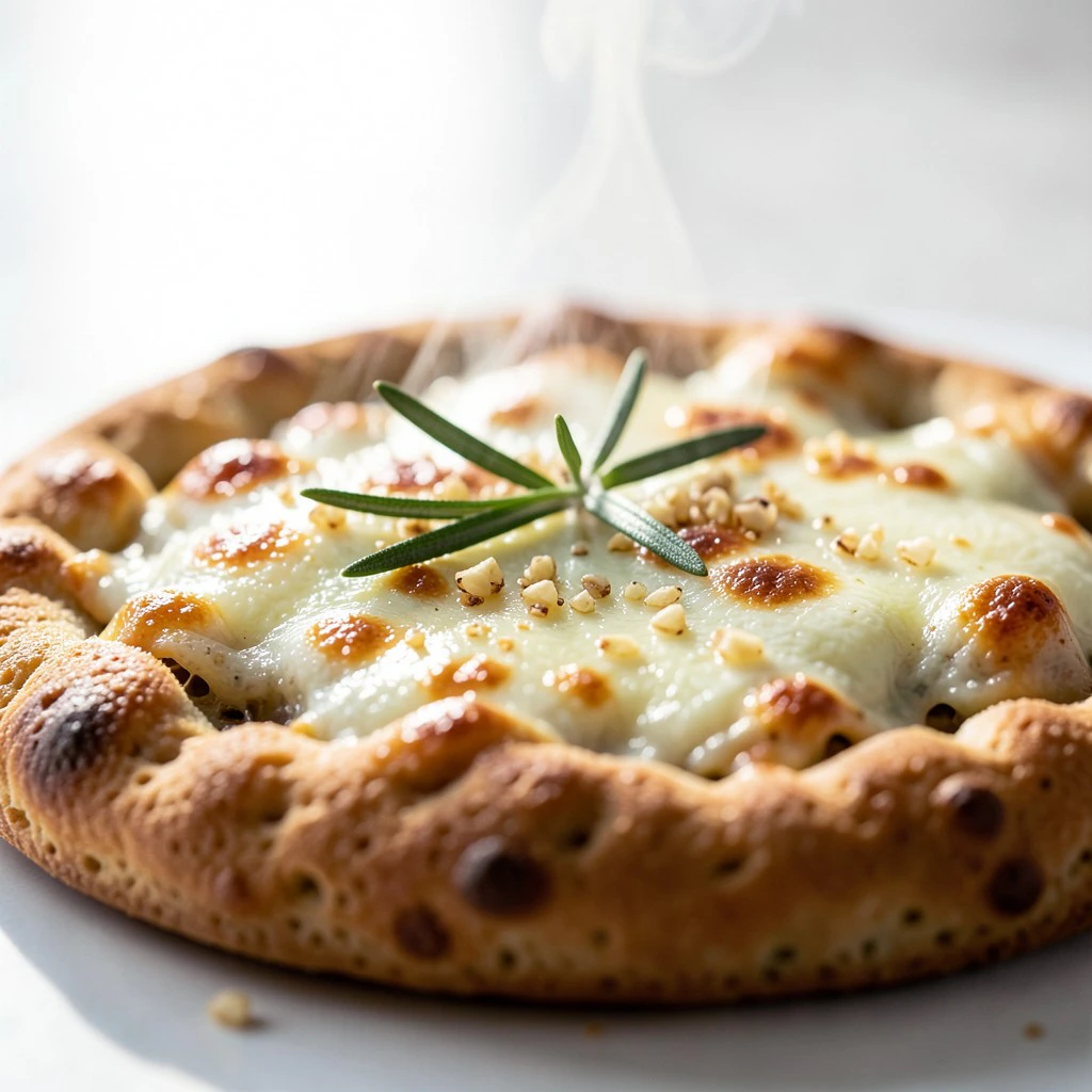 Rosemary Garlic Red Lentil Flatbread