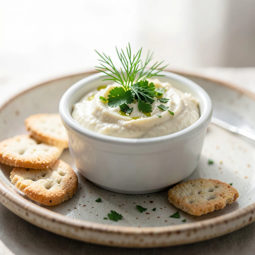 Lékué Herbed Olive Oil and Dill Vegan 'Boursin'