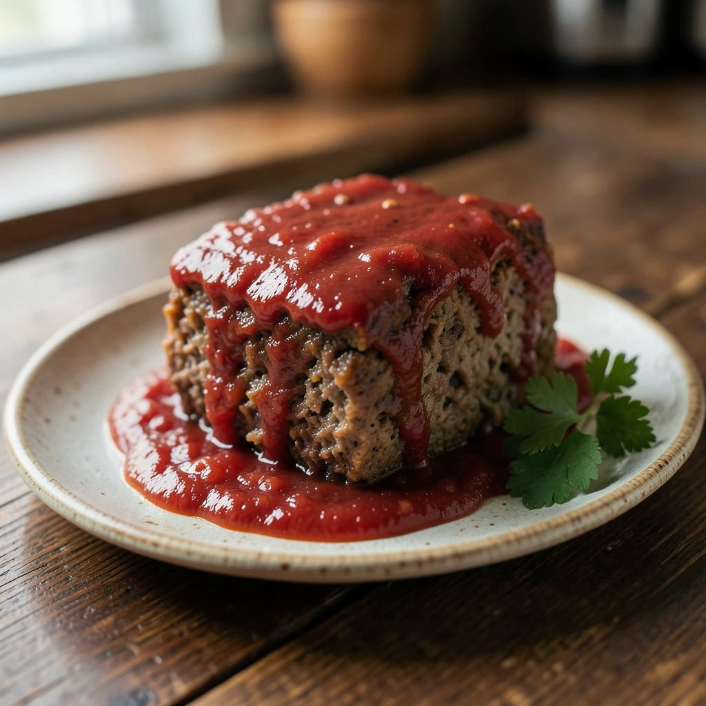 Sweet & Sour Meat Loaf