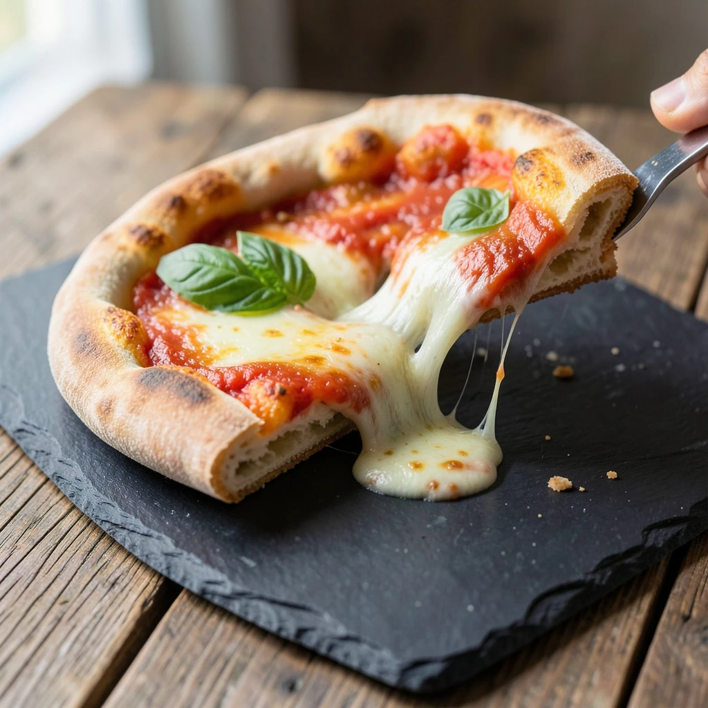 Pizza Saudável de Feijão com Inhame