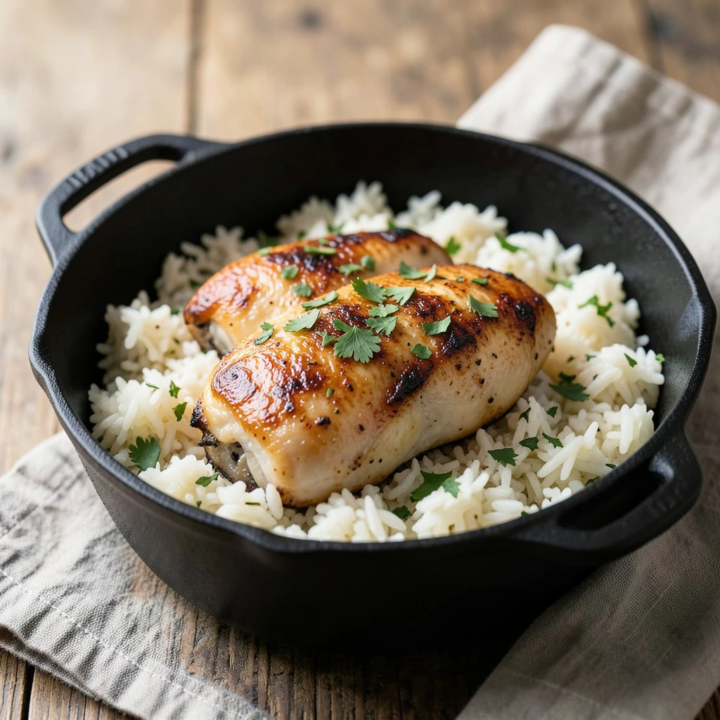 Classic One-Pot Chicken and Rice