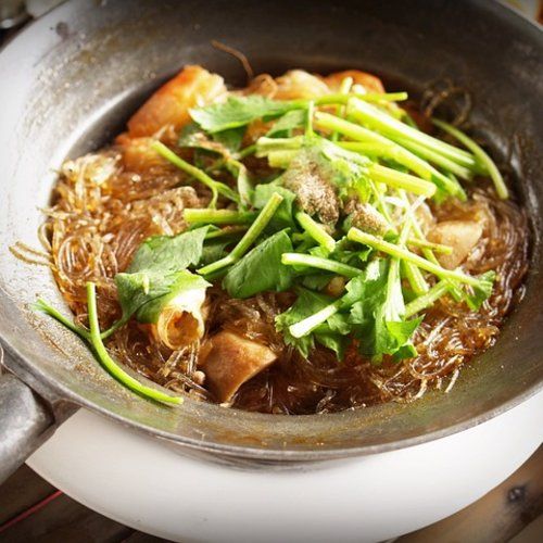Rice Noodles with Pork