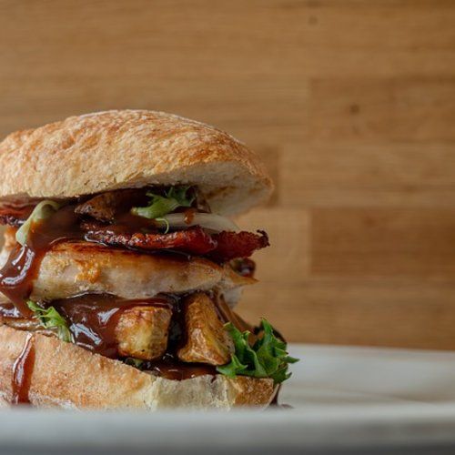 Grilled Chicken with Sauce