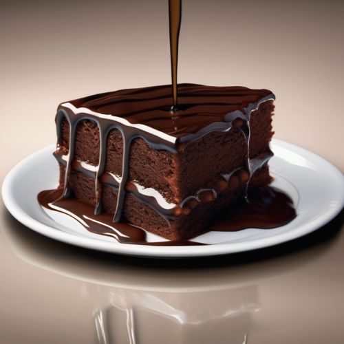 Chocolate Syrup Cake