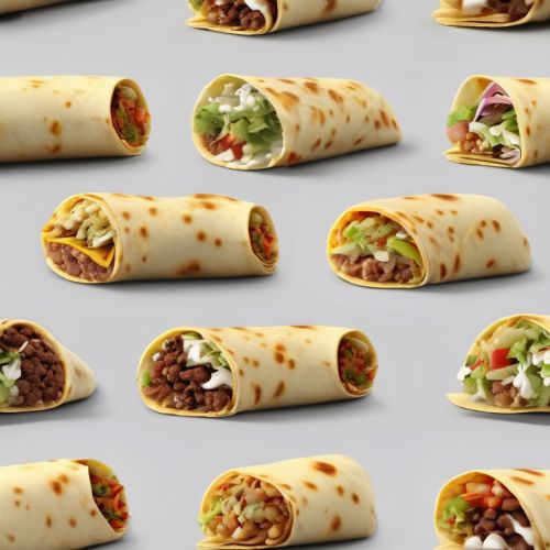 Burrito ohne Bohnen
