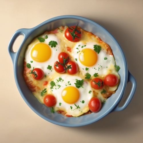 Egg, Potato, and Tomato Breakfast