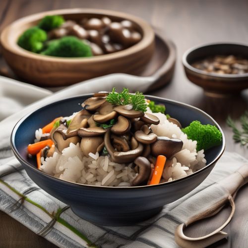 Vegan Mushroom Rice