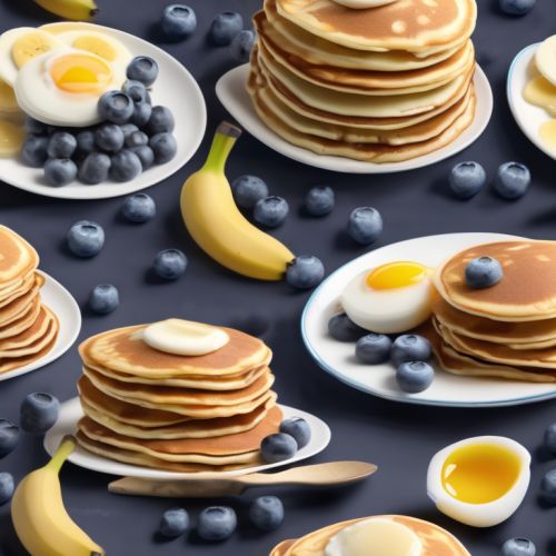 Heidelbeer-Bananen-Eier