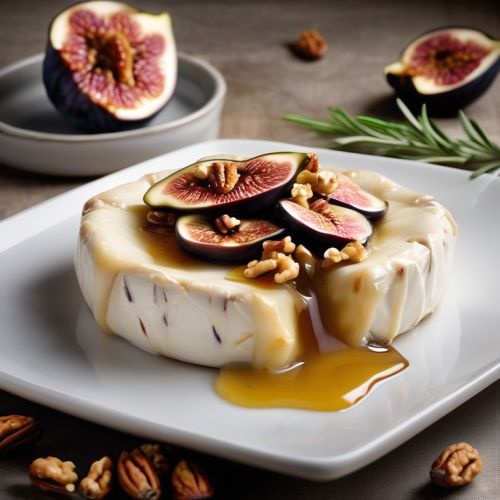 Baked Brie with Figs and Honey