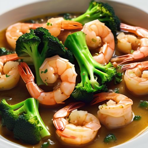Garlic Butter Shrimp with Broccoli