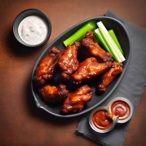 Charcoal Chili Chicken Wings