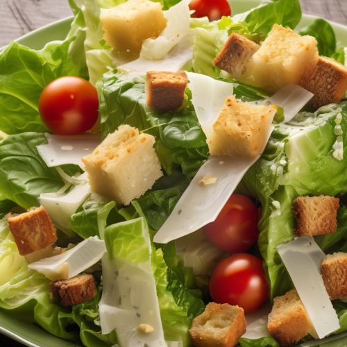 CAESAR SALAD Classic with Aged Parmesan, Croutons