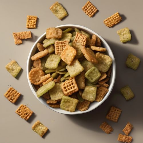 Fried Pickles Chex Mix