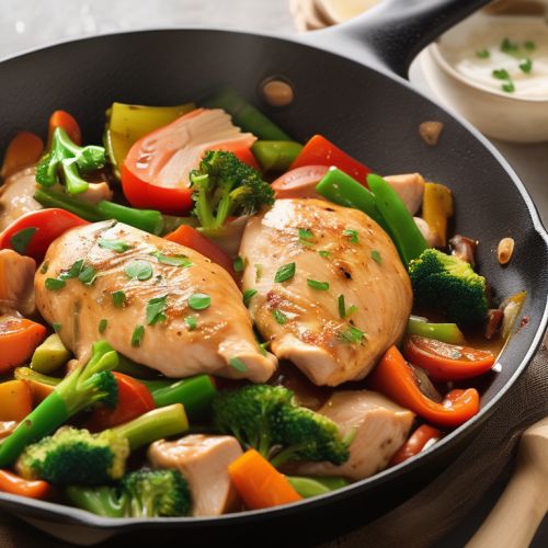 One Pan Chicken and Vegetable Stir-Fry