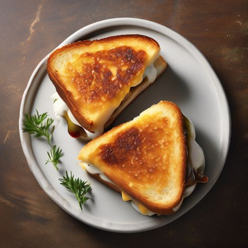 Grilled Cheese with Fresh Herbs and Fig Jam