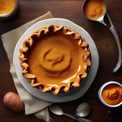 Low Sugar Sweet Potato Pie